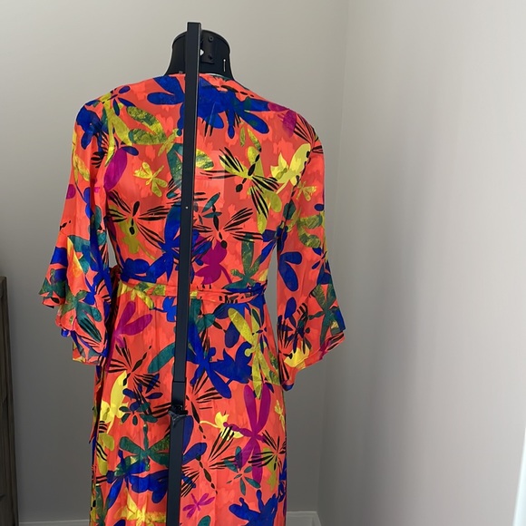 Brand new! Diane Von Furstenberg Floral wrap dress - Picture 4 of 8